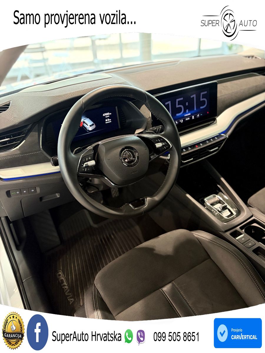 Škoda Octavia Combi 2.0 TDI (150 KS) DSG LED+GR SJED+ACC
