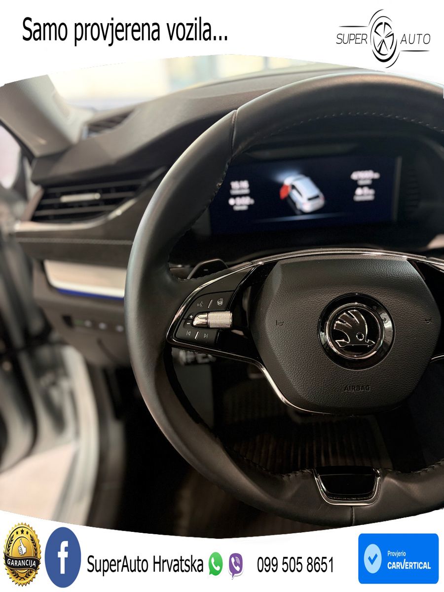 Škoda Octavia Combi 2.0 TDI (150 KS) DSG LED+GR SJED+ACC