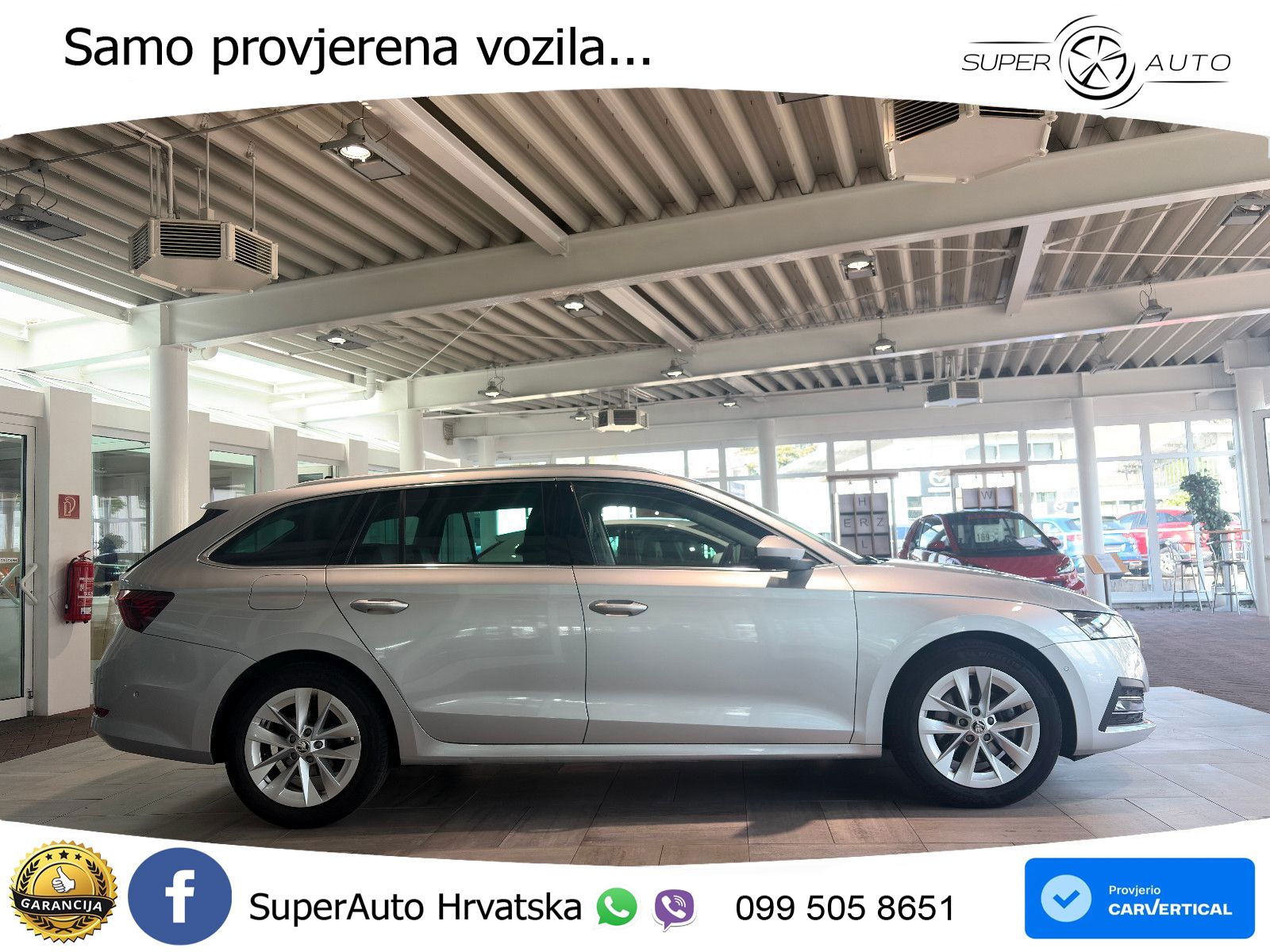 Škoda Octavia Combi 2.0 TDI (150 KS) DSG LED+GR SJED+ACC