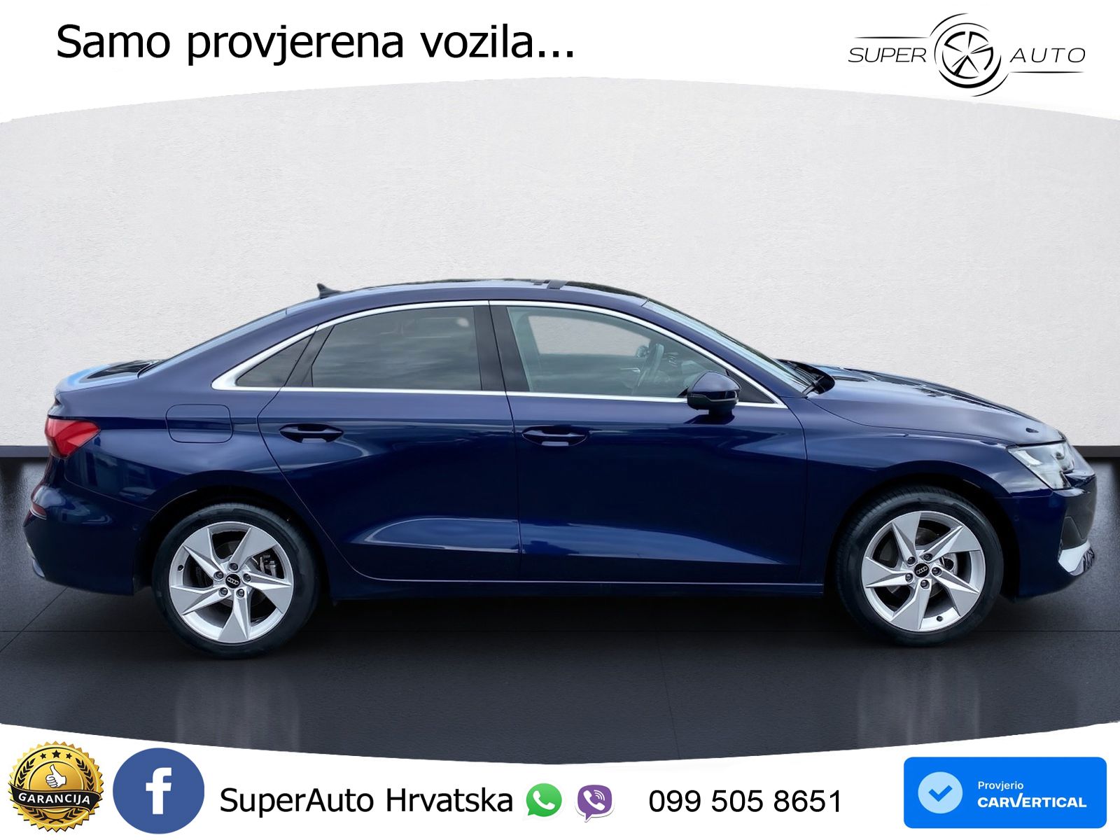 Audi A3 Limuzina 35 TFSI (150 KS) S tronic advanced LED+GR SJED+ACC