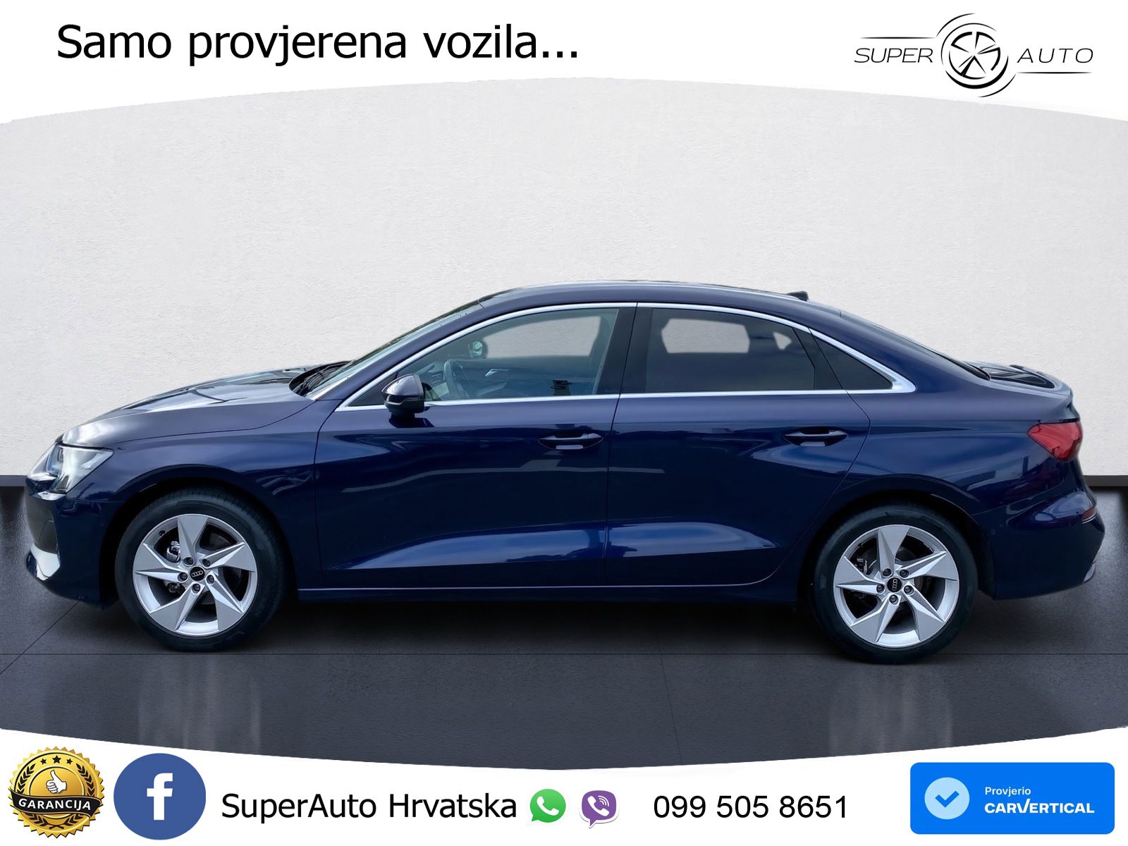 Audi A3 Limuzina 35 TFSI (150 KS) S tronic advanced LED+GR SJED+ACC