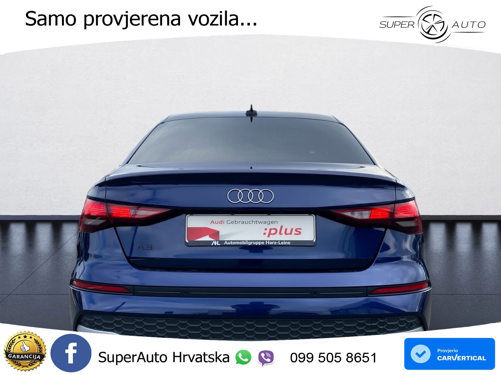 Audi A3 Limuzina 35 TFSI (150 KS) S tronic advanced LED+GR SJED+ACC