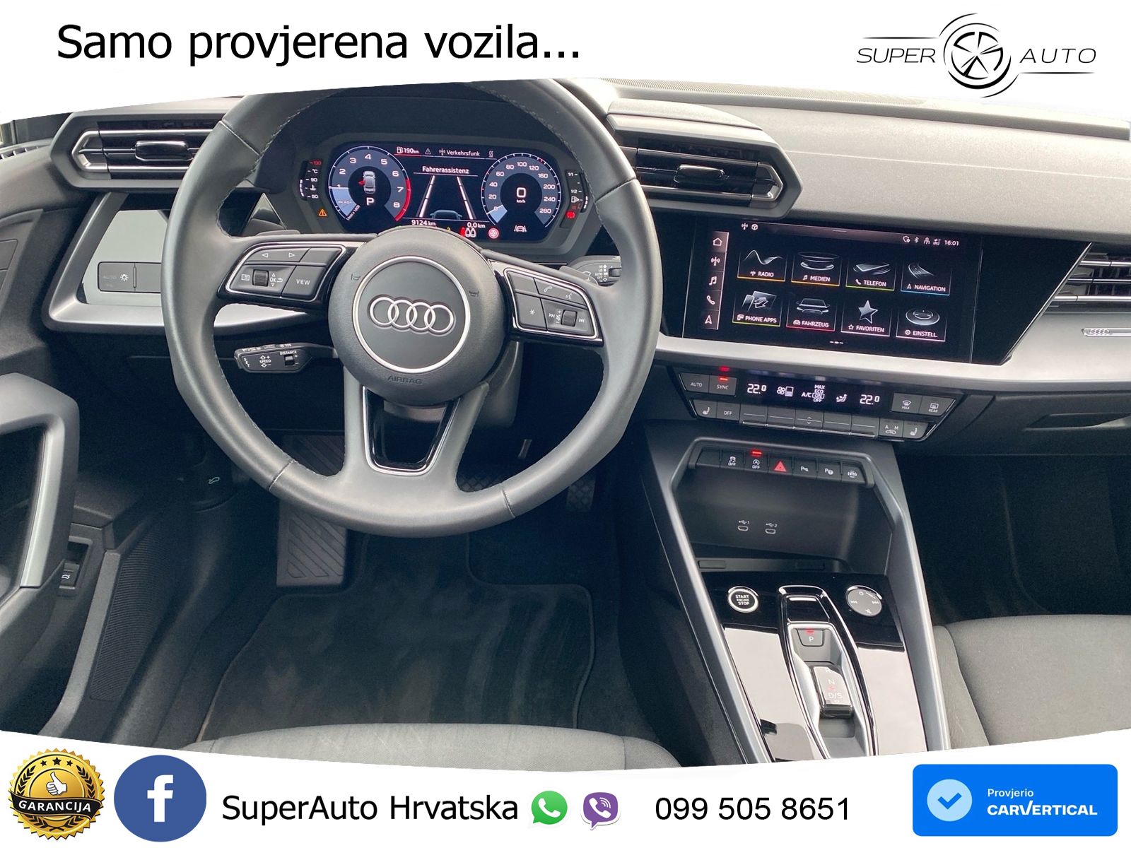 Audi A3 Limuzina 35 TFSI (150 KS) S tronic advanced LED+GR SJED+ACC