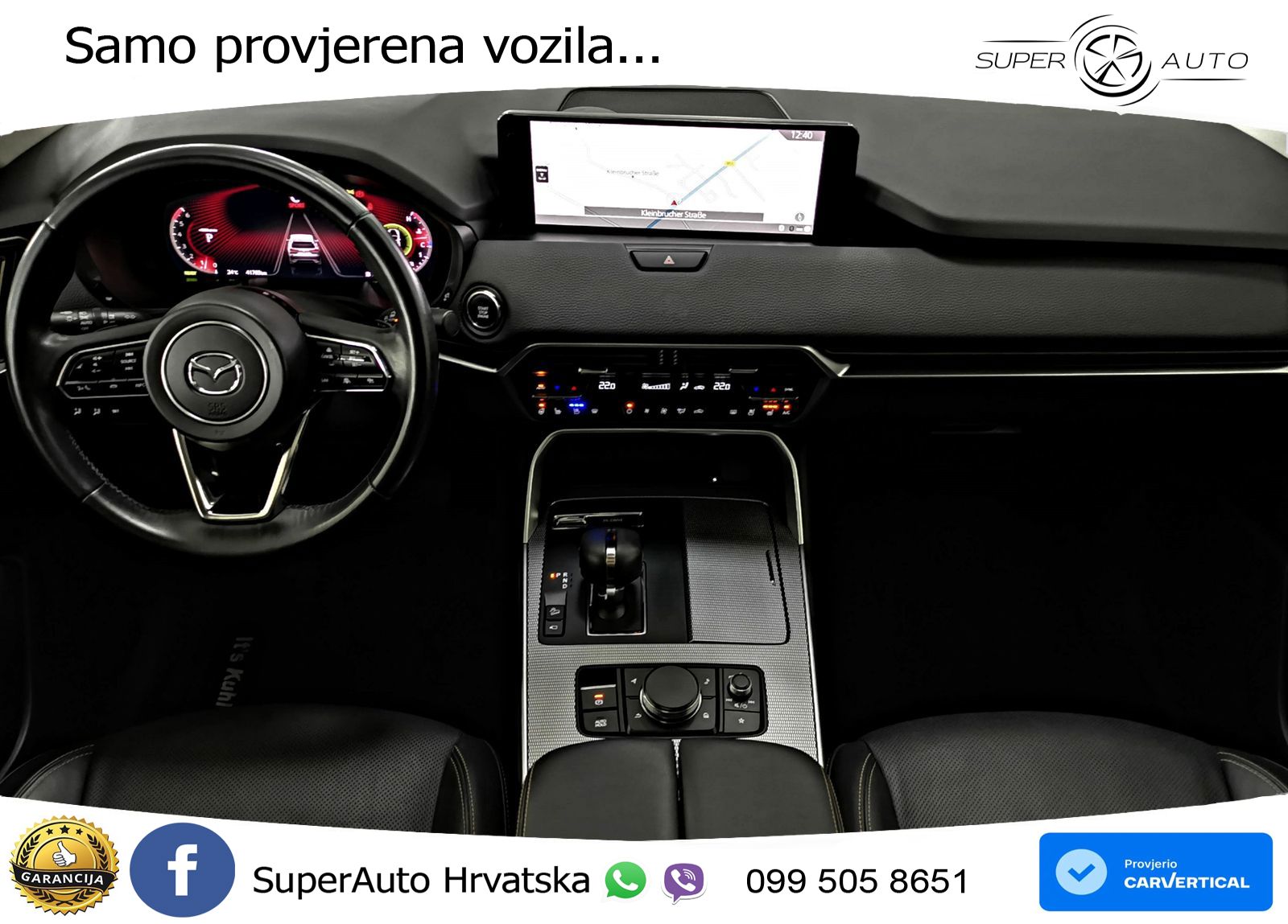 Mazda CX-60 3.3 e-Skyactiv D (254 KS) AWD Automatic LED+GR SJED+ACC