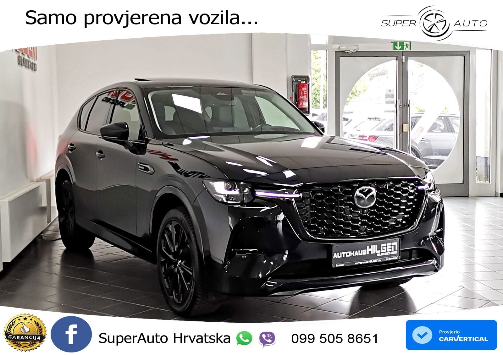Mazda CX-60 3.3 e-Skyactiv D (254 KS) AWD Automatic LED+GR SJED+ACC
