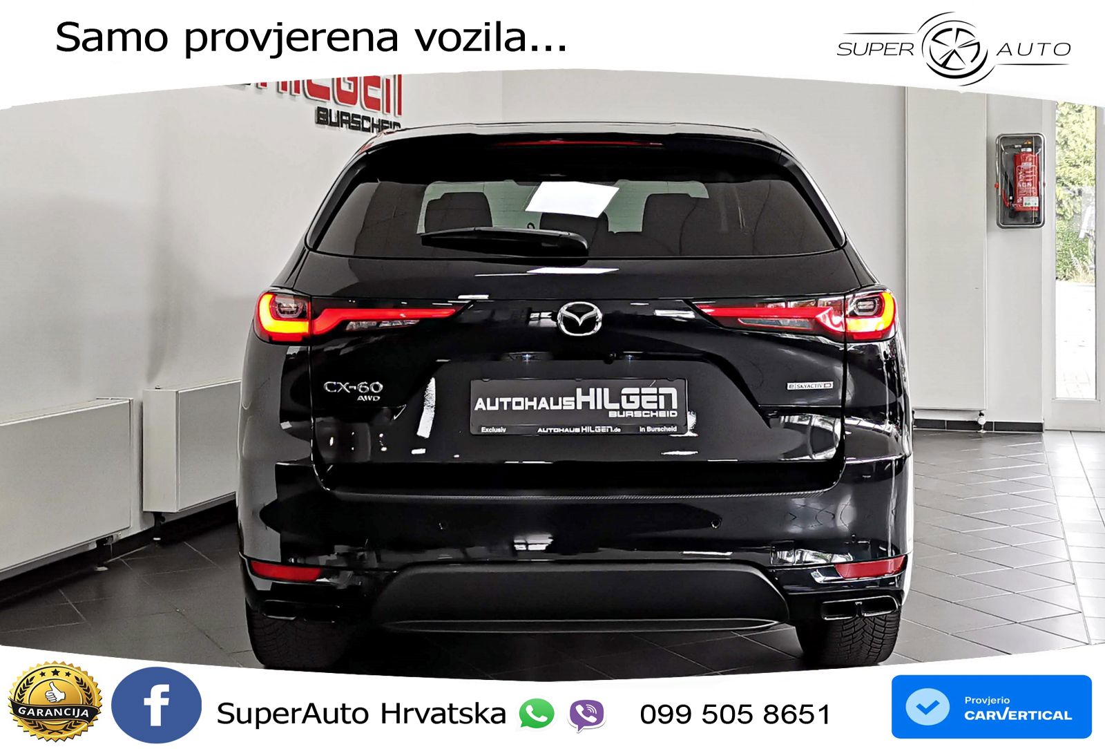 Mazda CX-60 3.3 e-Skyactiv D (254 KS) AWD Automatic LED+GR SJED+ACC