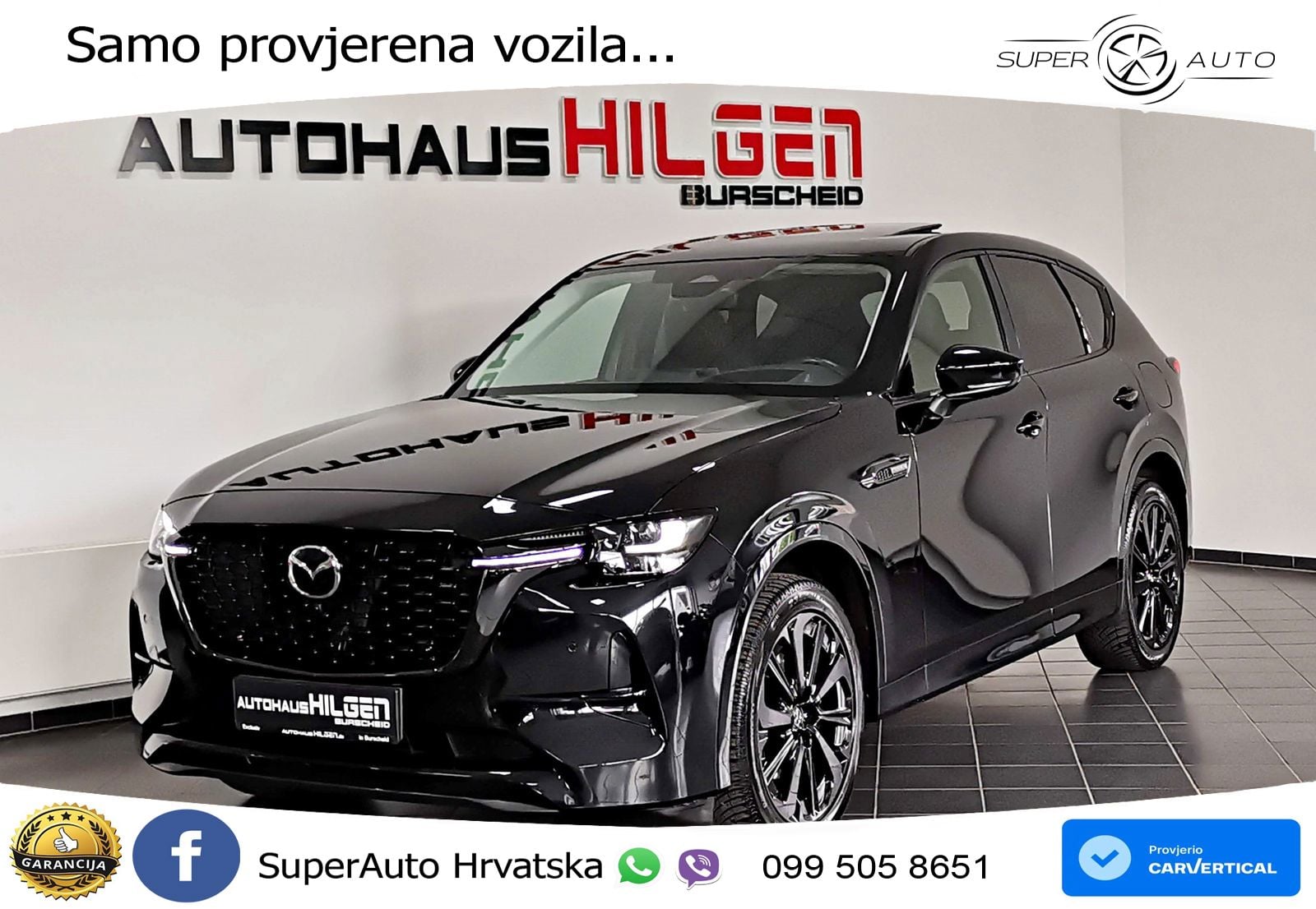 Mazda CX-60 3.3 e-Skyactiv D (254 KS) AWD Automatic LED+GR SJED+ACC