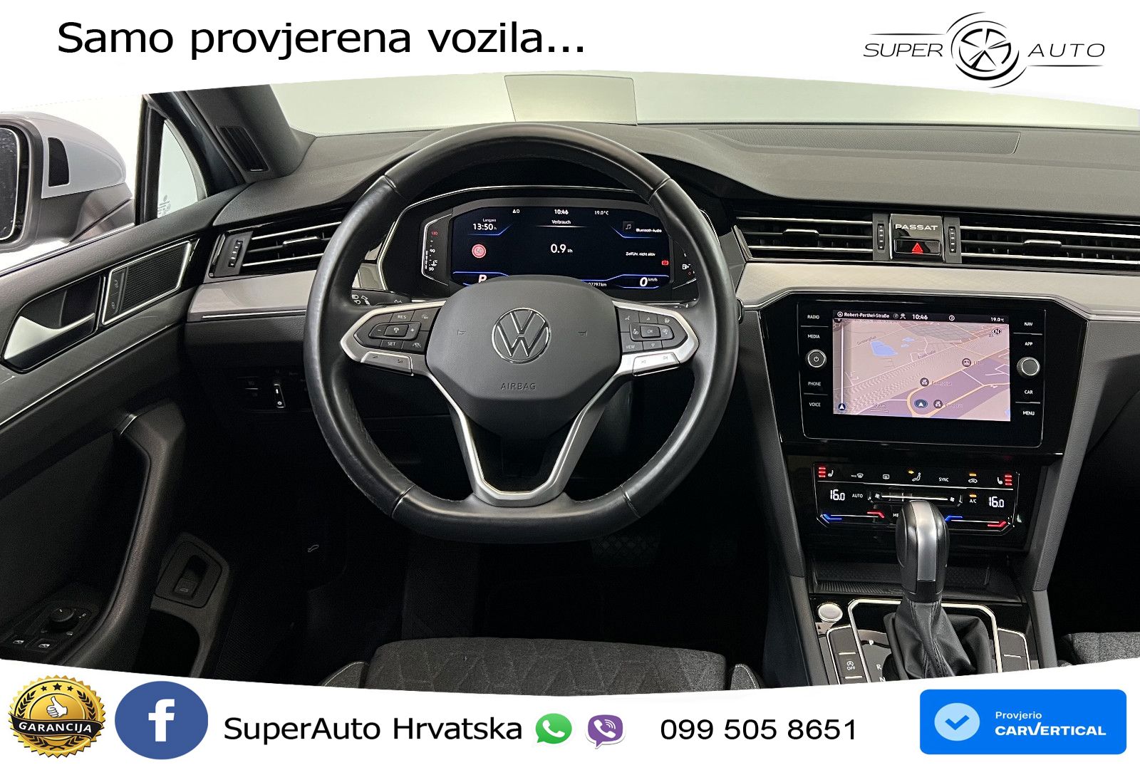 Volkswagen Passat Variant 2.0 TDI (150 KS) DSG Business ZRAČNI+ACC+GR SJED+KAM