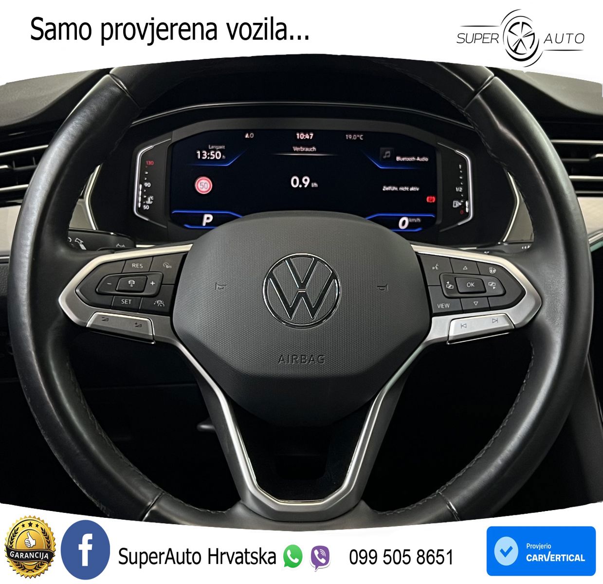 Volkswagen Passat Variant 2.0 TDI (150 KS) DSG Business ZRAČNI+ACC+GR SJED+KAM