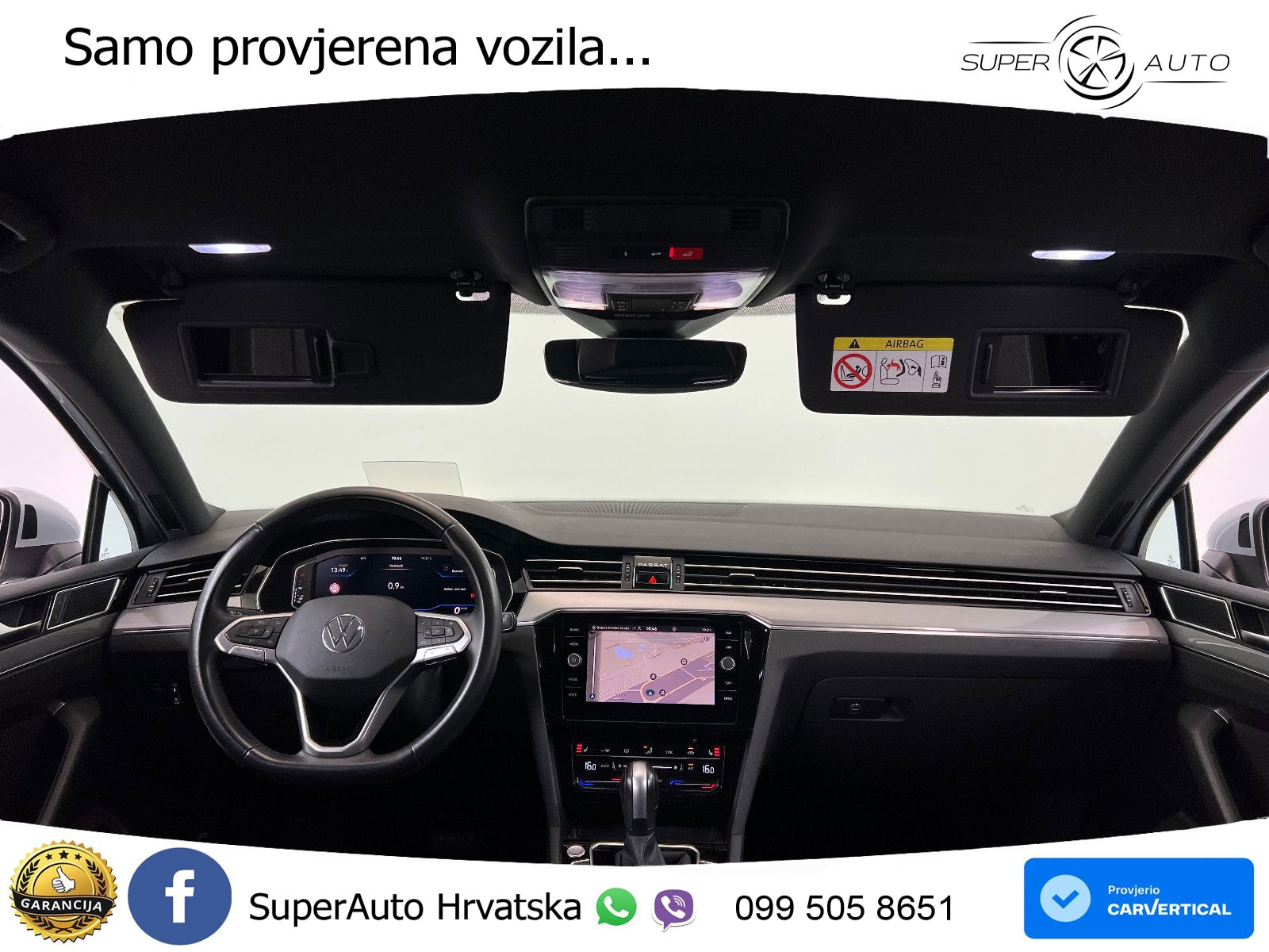 Volkswagen Passat Variant 2.0 TDI (150 KS) DSG Business ZRAČNI+ACC+GR SJED+KAM