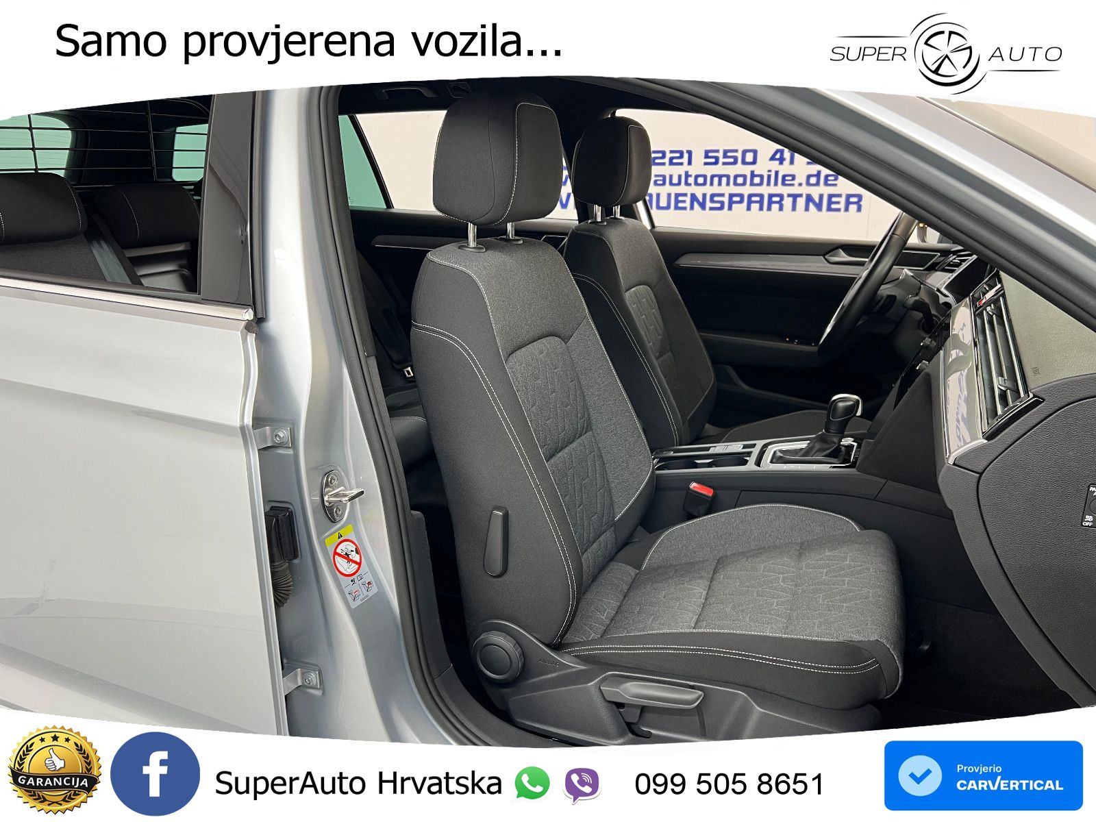 Volkswagen Passat Variant 2.0 TDI (150 KS) DSG Business ZRAČNI+ACC+GR SJED+KAM