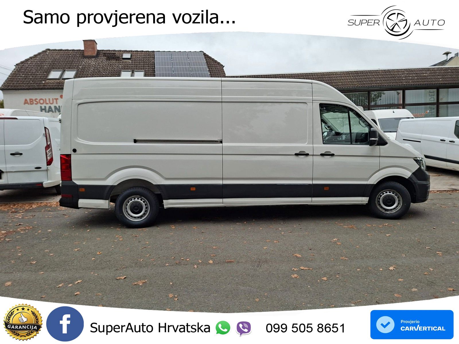 Volkswagen Crafter 35 lang hoch L4H3 HU+Insp. neu wenig km 140 KS