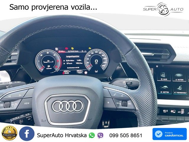 Audi A3 35 TDI (150 KS) S tronic S line LED+GR SJED+ACC