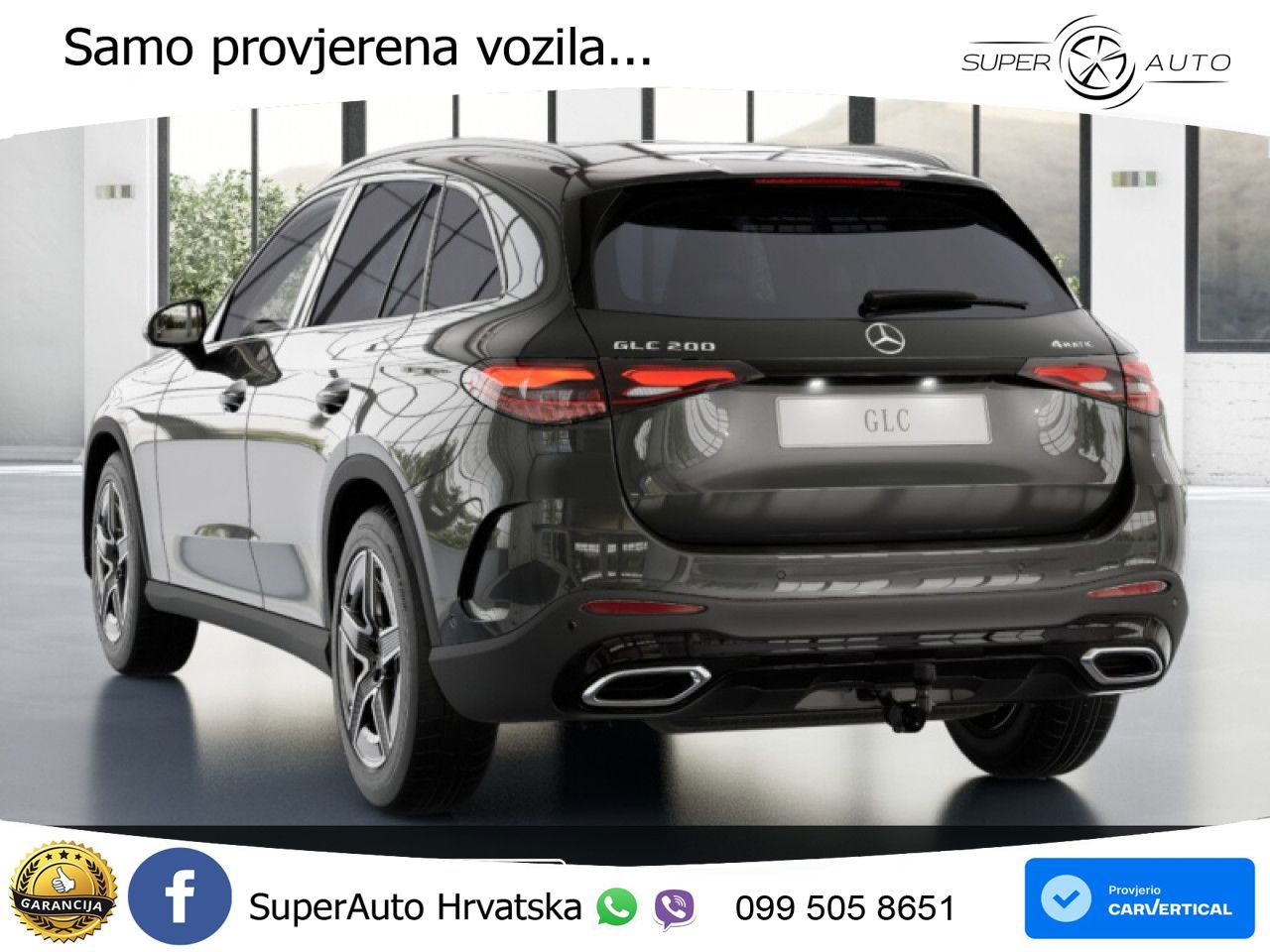 Mercedes GLC 200 (204 KS) 4MATIC 9G-TRONIC AMG LED+GR SJED+ACC