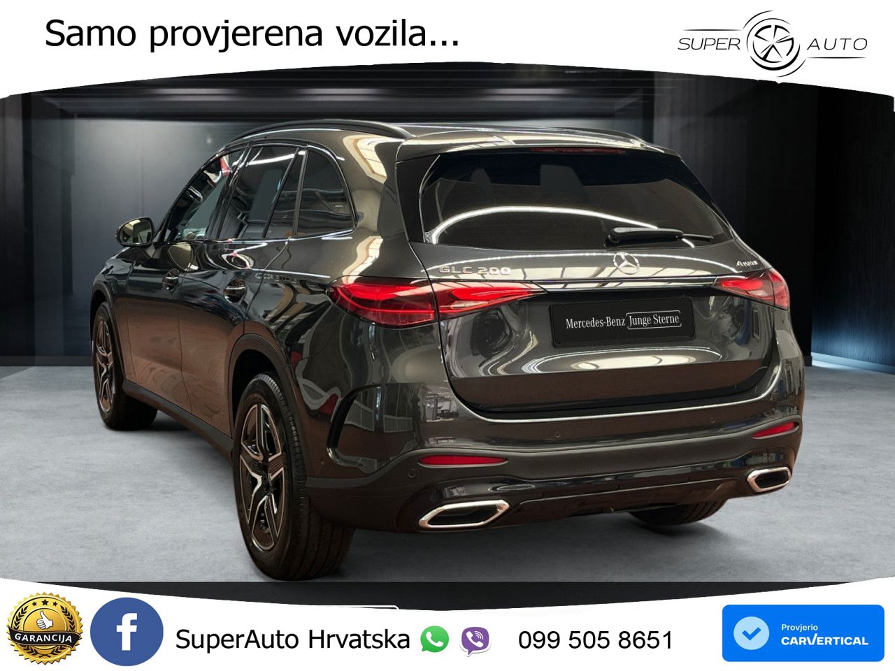 Mercedes GLC 200 (204 KS) 4MATIC 9G-TRONIC AMG LED+GR SJED+ACC
