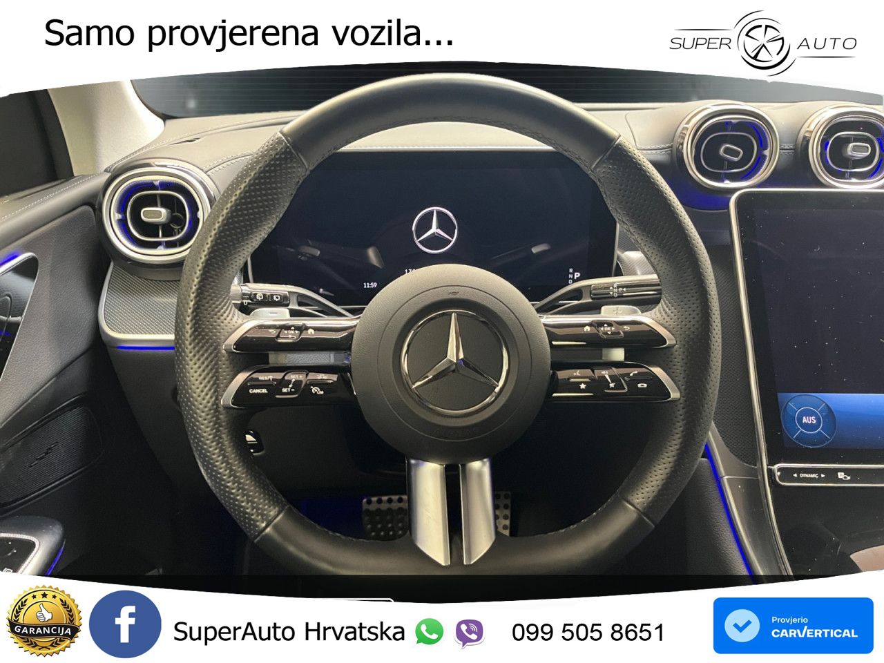 Mercedes GLC 200 (204 KS) 4MATIC 9G-TRONIC AMG LED+GR SJED+ACC