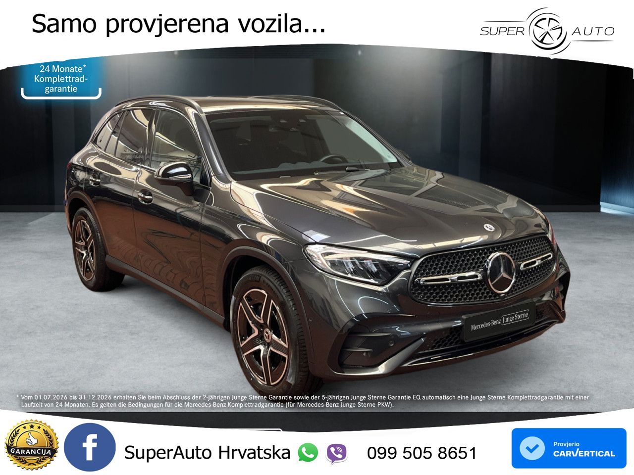 Mercedes GLC 200 (204 KS) 4MATIC 9G-TRONIC AMG LED+GR SJED+ACC