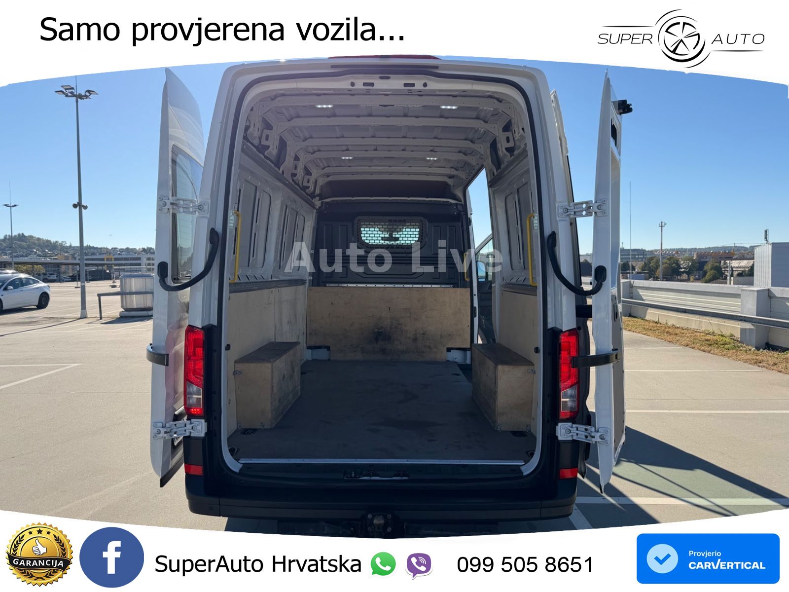 Volkswagen Crafter 35TDI*MITTEL-HOCH*KLIMA*KAMERA*STHZG*AHK 140 KS