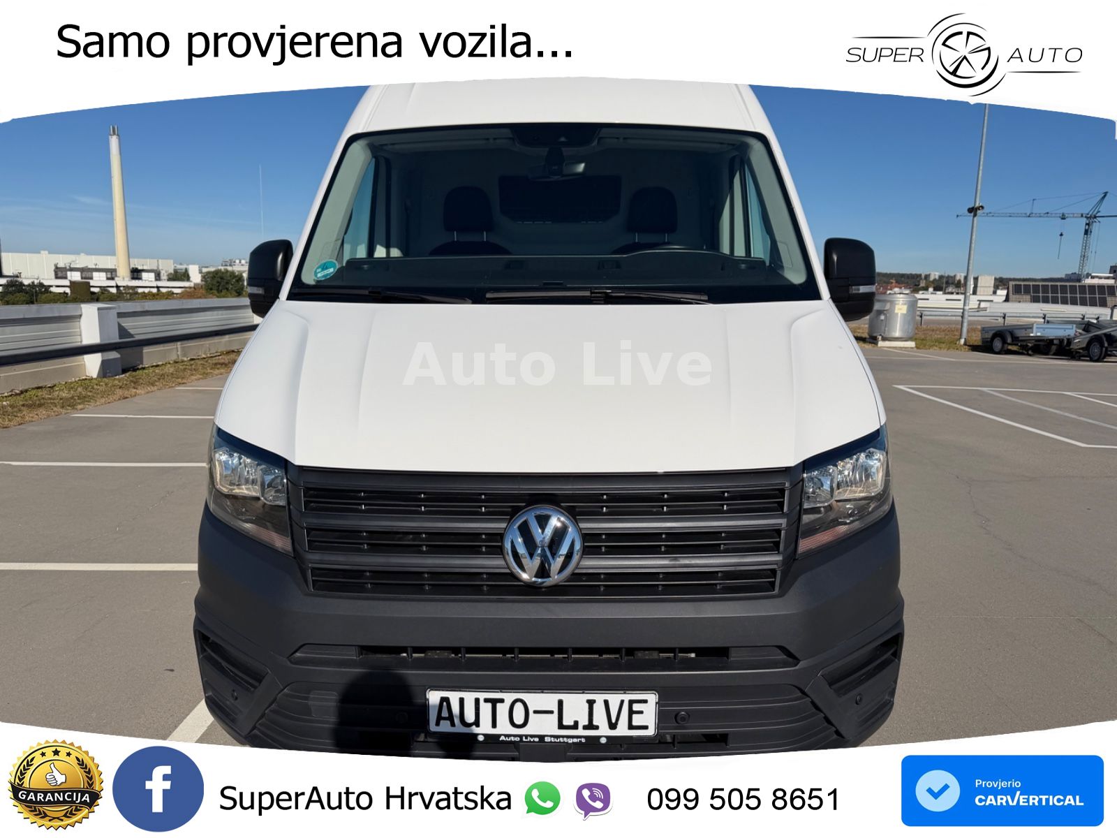 Volkswagen Crafter 35TDI*MITTEL-HOCH*KLIMA*KAMERA*STHZG*AHK 140 KS