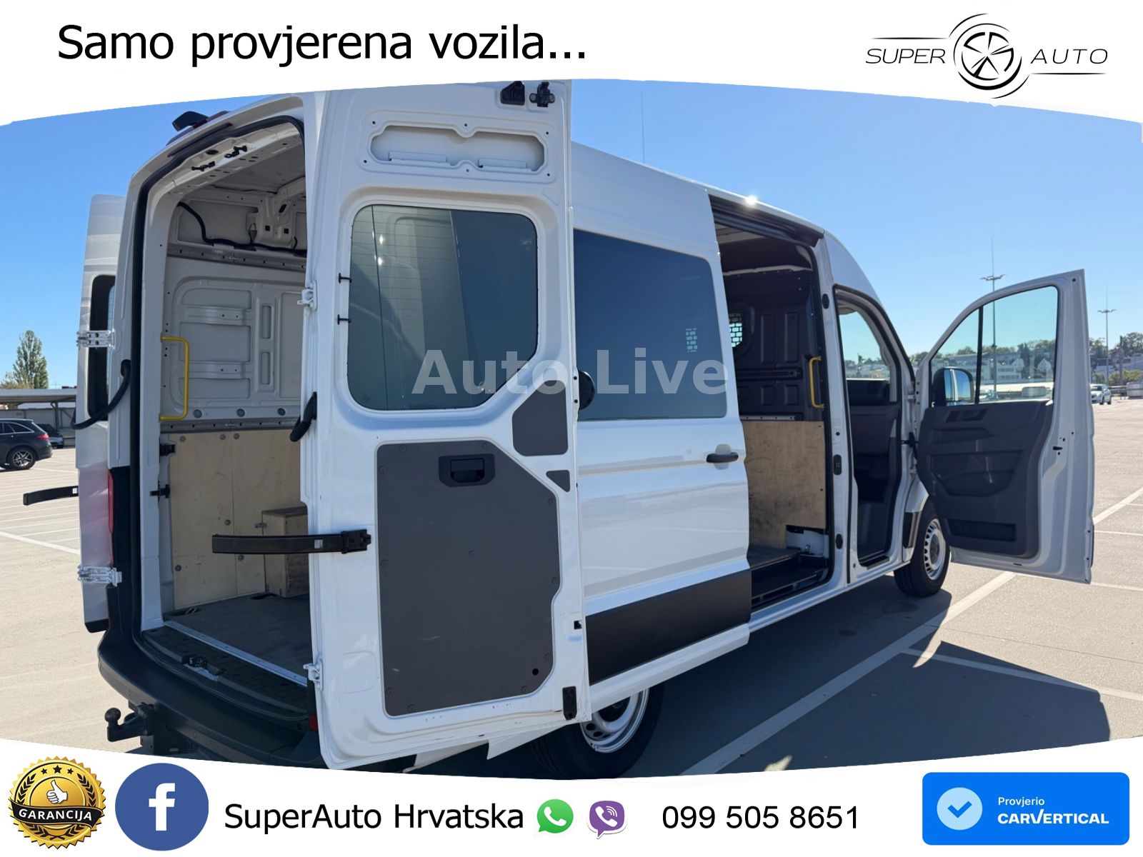 Volkswagen Crafter 35TDI*MITTEL-HOCH*KLIMA*KAMERA*STHZG*AHK 140 KS
