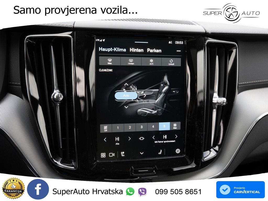 Volvo XC60 B5 Benzin AWD Geartronic ACC+HEAD+4xGR SJED+360+PANO