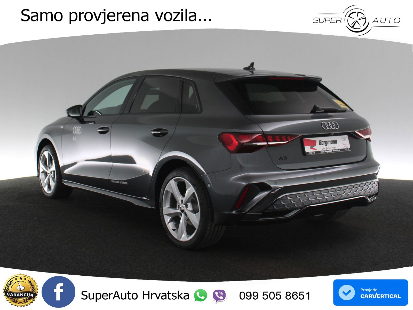 Audi A3 35 TFSI (150 KS) S tronic S line LED+GR SJED+ACC