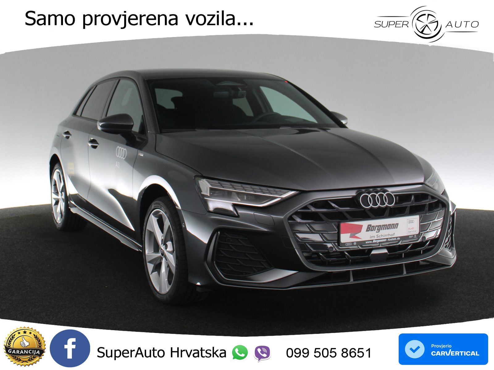 Audi A3 35 TFSI (150 KS) S tronic S line LED+GR SJED+ACC