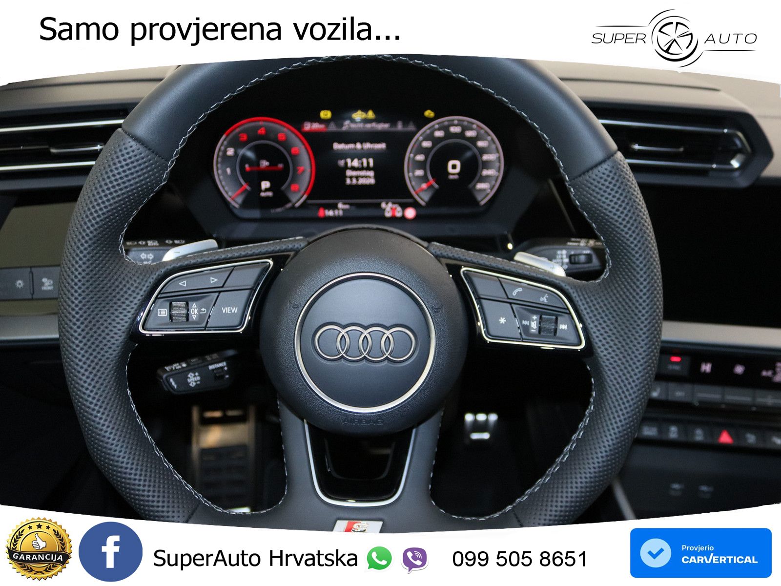 Audi A3 35 TFSI (150 KS) S tronic S line LED+GR SJED+ACC