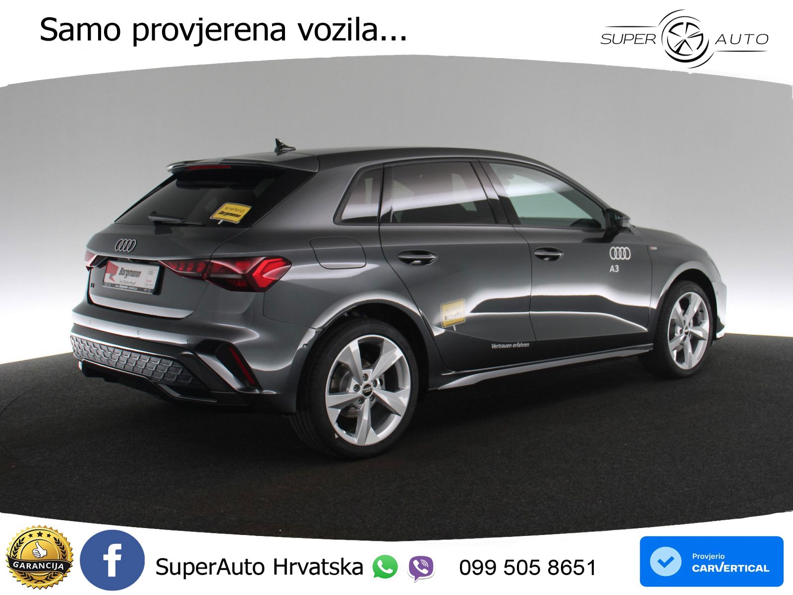 Audi A3 35 TFSI (150 KS) S tronic S line LED+GR SJED+ACC