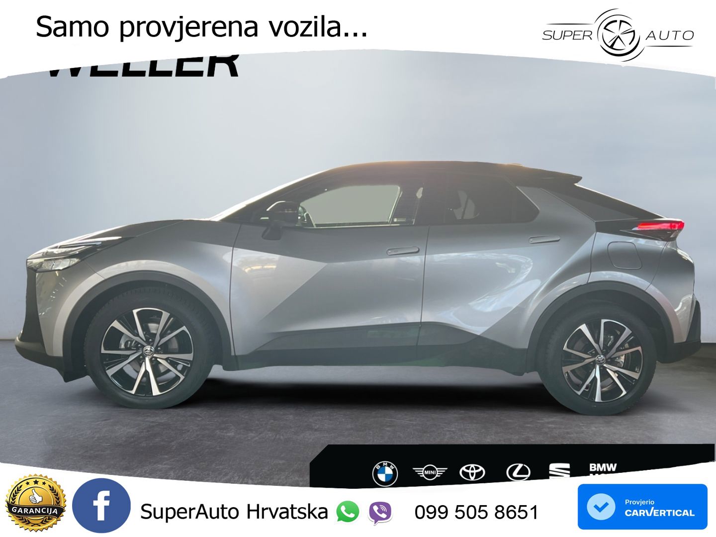 Toyota C-HR 1.8 (140 KS) Hybrid e-CVT Team D LED+GR SJED+ACC