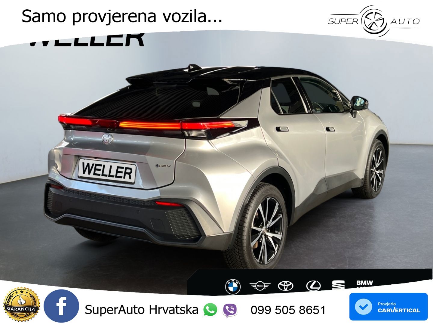 Toyota C-HR 1.8 (140 KS) Hybrid e-CVT Team D LED+GR SJED+ACC