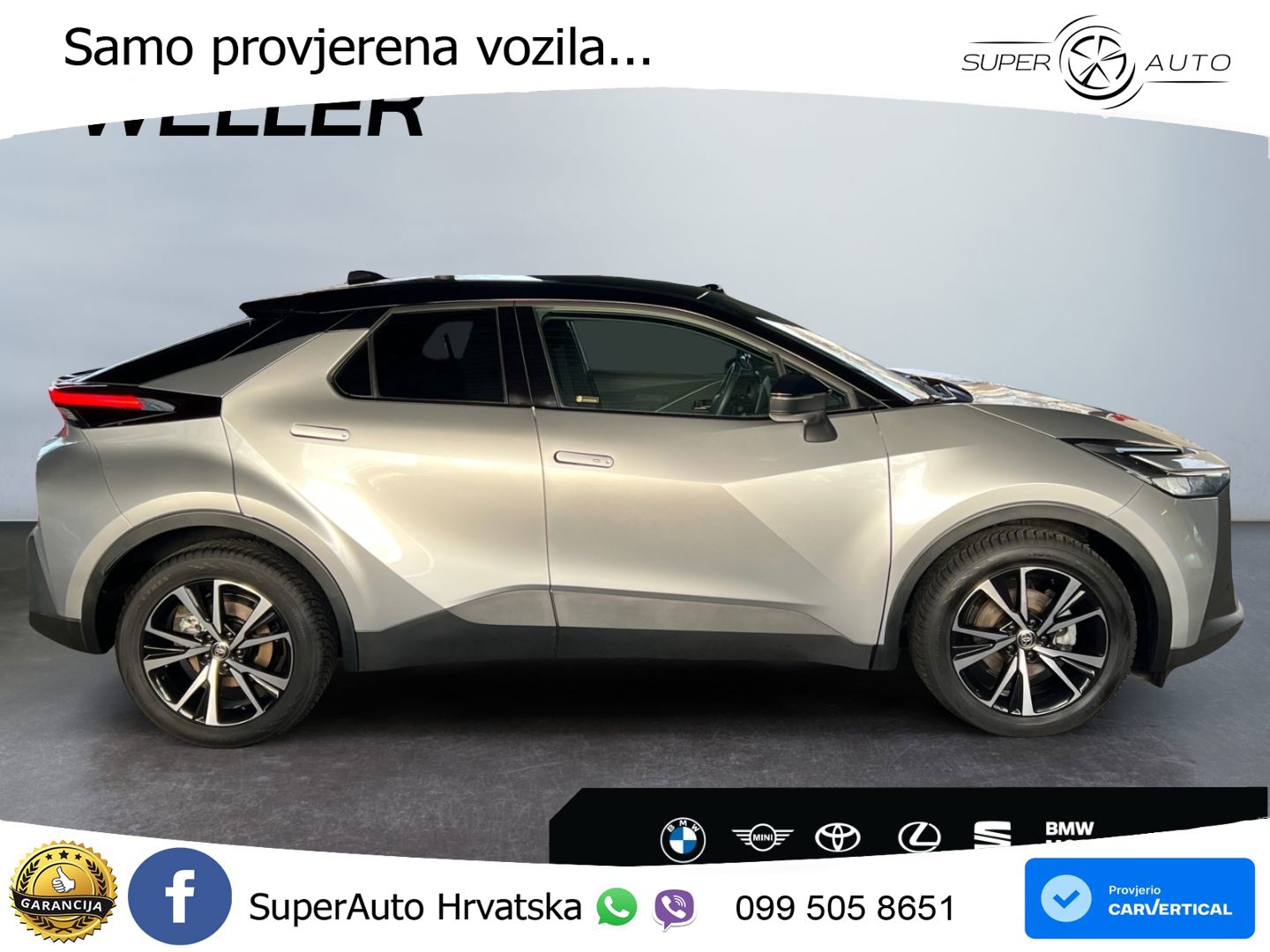 Toyota C-HR 1.8 (140 KS) Hybrid e-CVT Team D LED+GR SJED+ACC