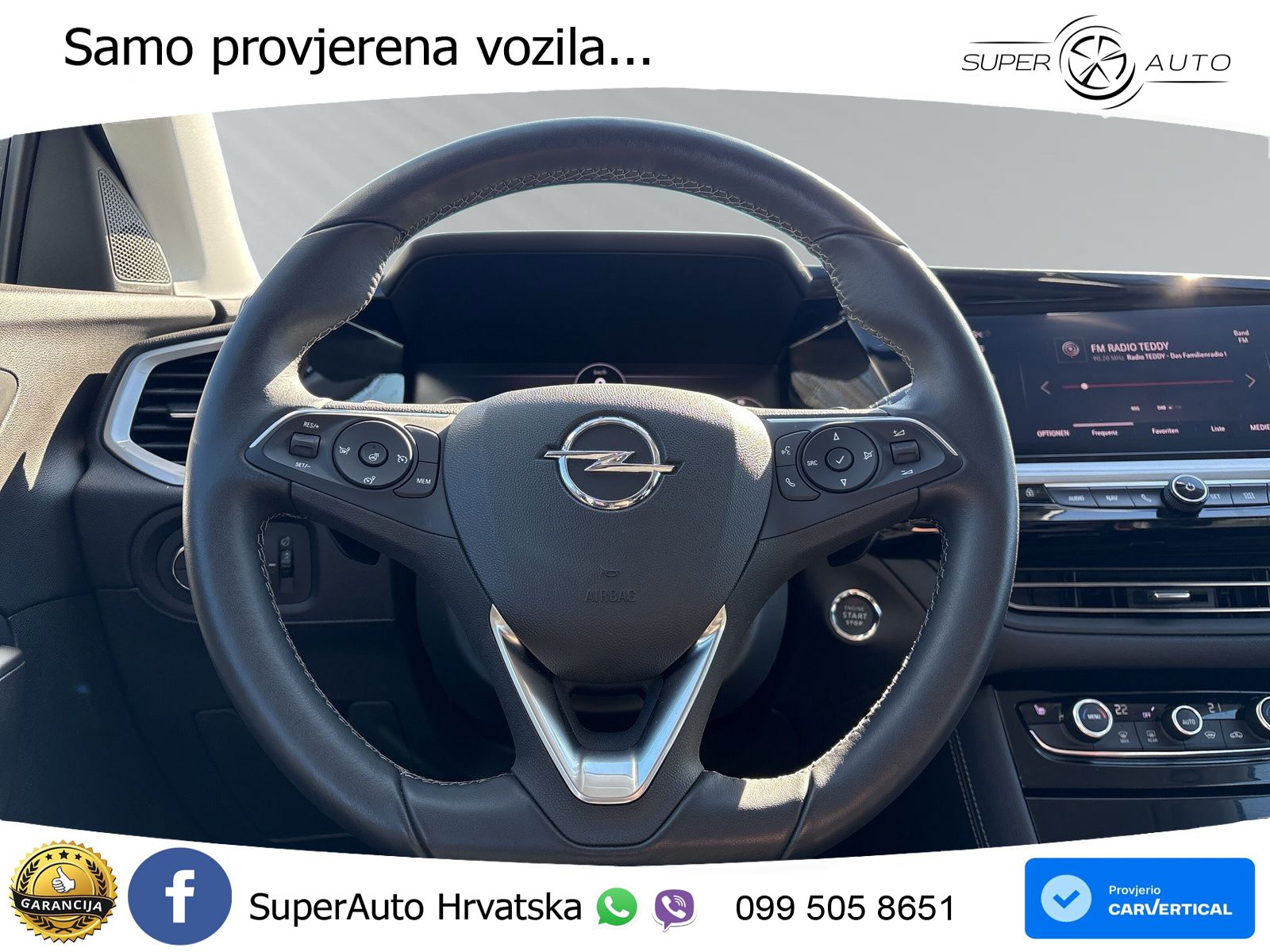 Opel Grandland 1.2i Turbo (130 KS) Automatic Elegance LED+GR SJED+ACC