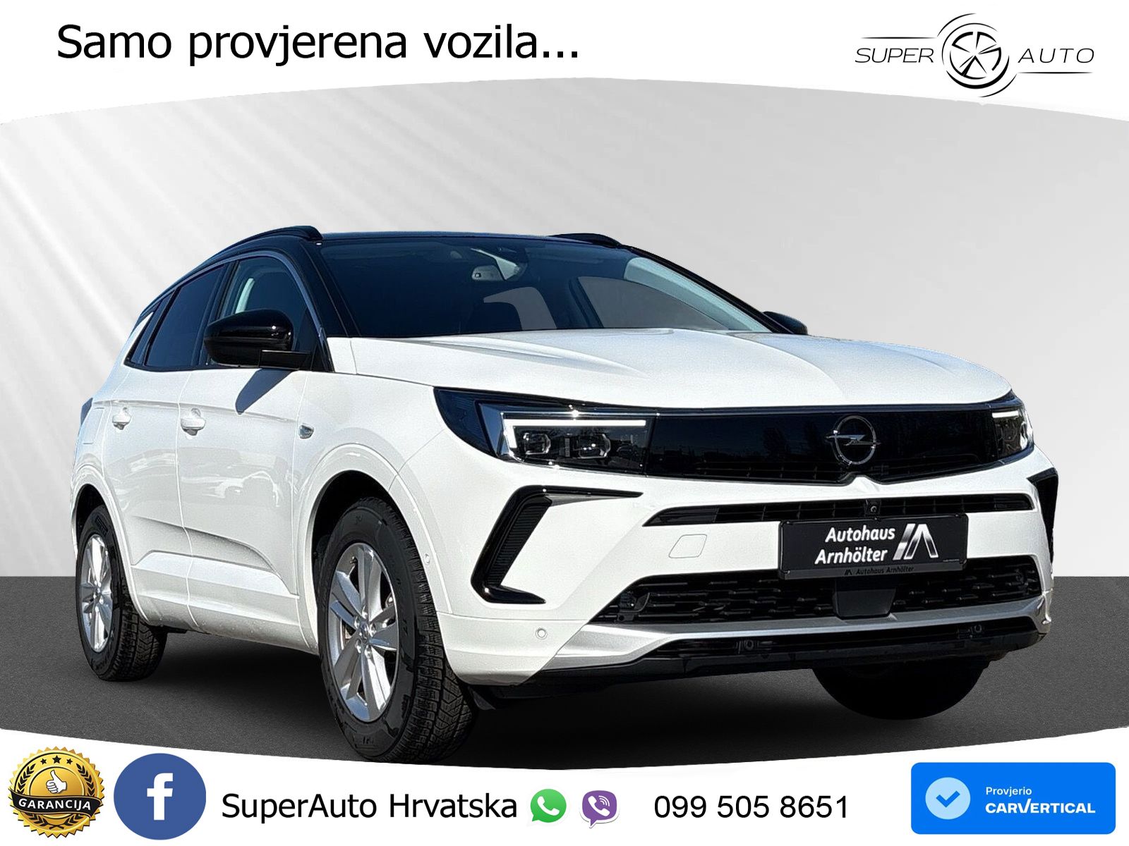Opel Grandland 1.2i Turbo (130 KS) Automatic Elegance LED+GR SJED+ACC