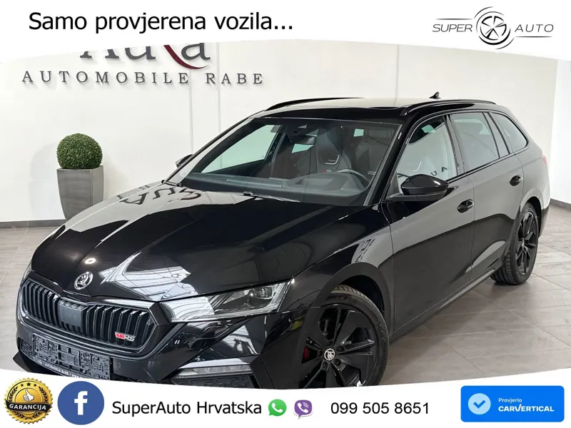 Škoda Octavia Combi RS 2.0 TDI (200 KS) 4x4 DSG LED+GR SJED+ACC