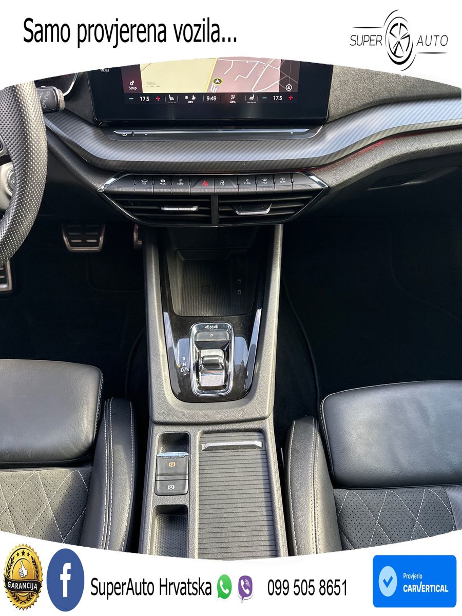 Škoda Octavia Combi RS 2.0 TDI (200 KS) 4x4 DSG LED+GR SJED+ACC