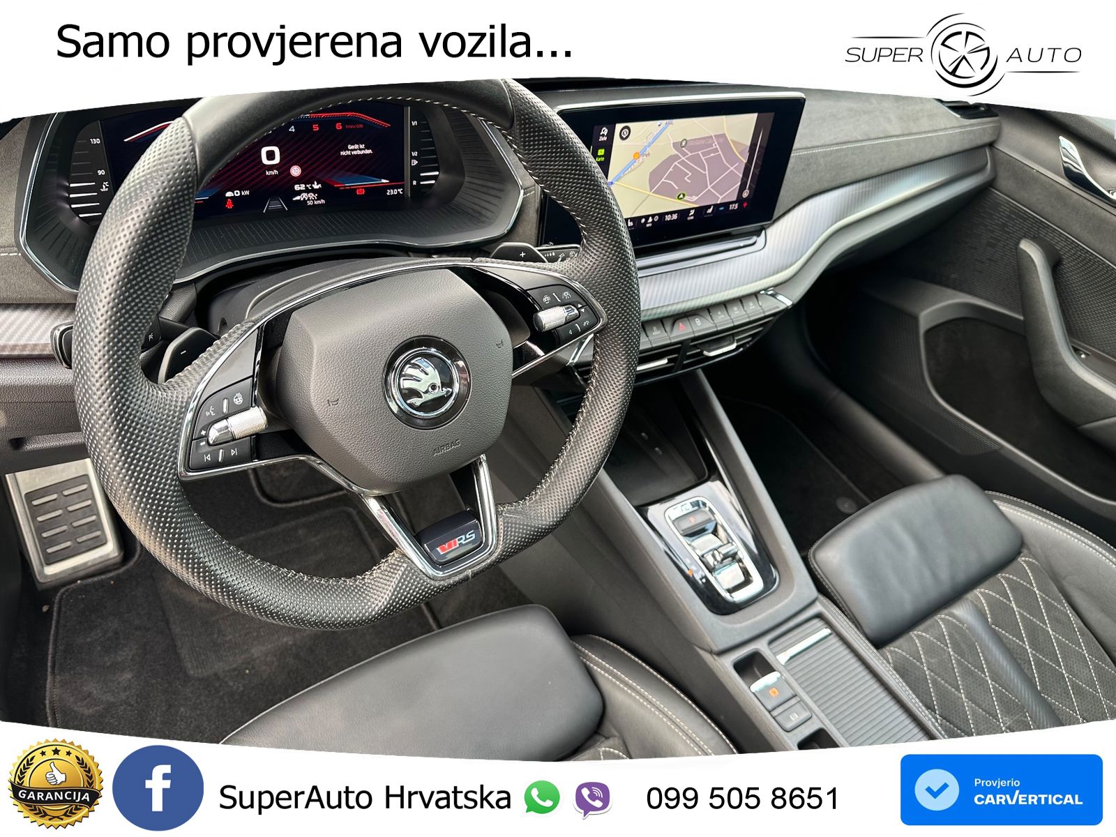 Škoda Octavia Combi RS 2.0 TDI (200 KS) 4x4 DSG LED+GR SJED+ACC