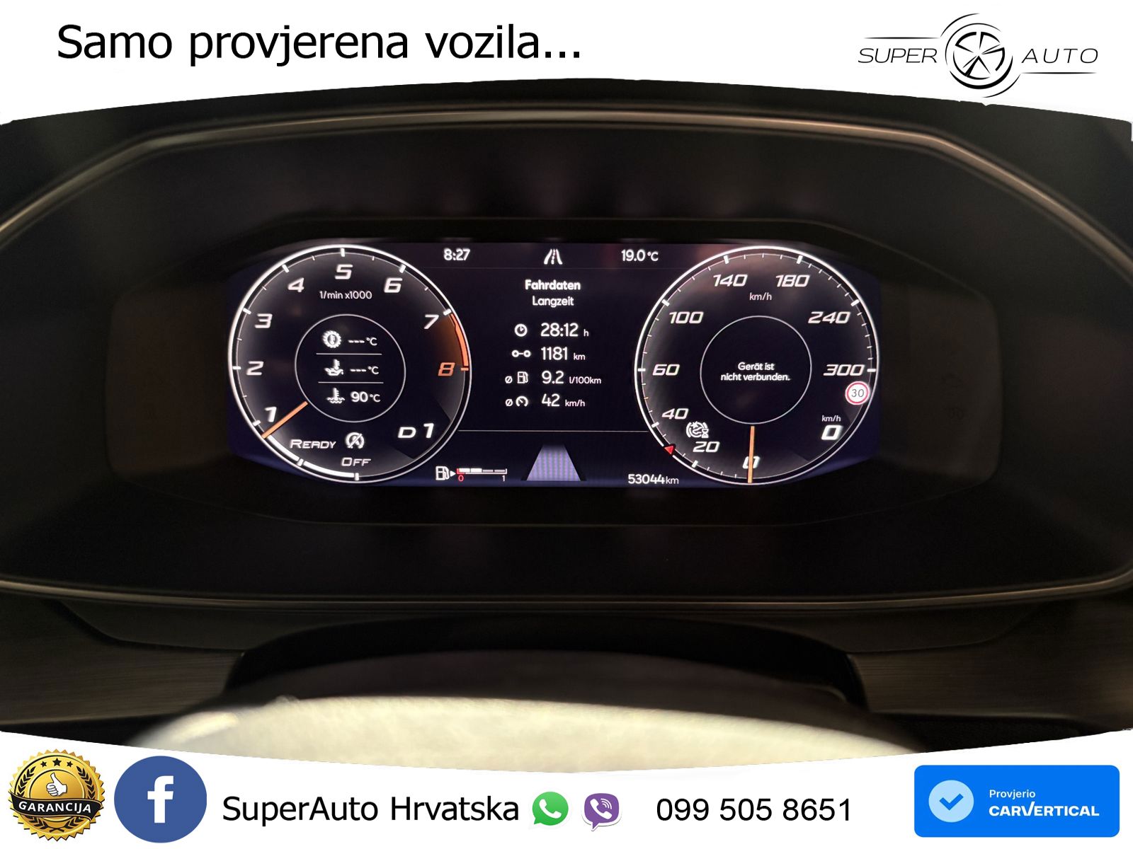 Cupra Formentor VZ5 2.5 TSI (390 KS) 4Drive DSG LED+GR SJED+ACC