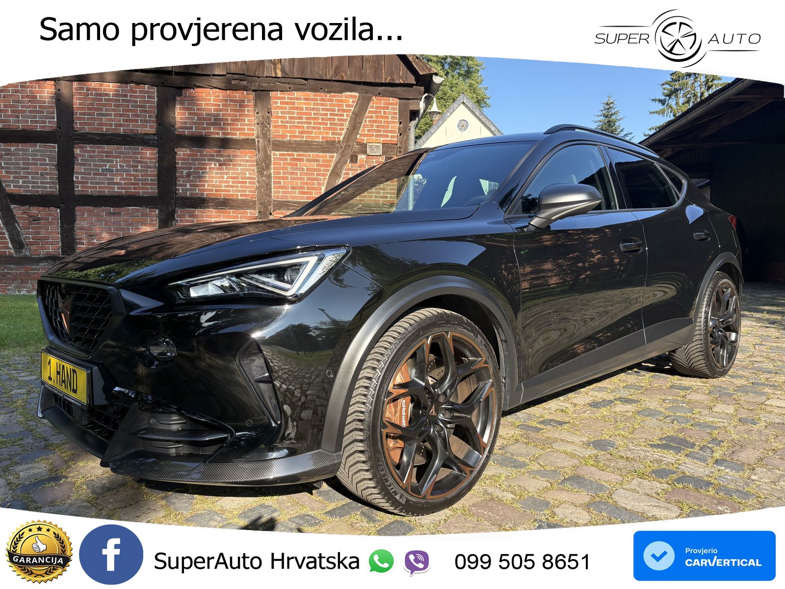 Cupra Formentor VZ5 2.5 TSI (390 KS) 4Drive DSG LED+GR SJED+ACC
