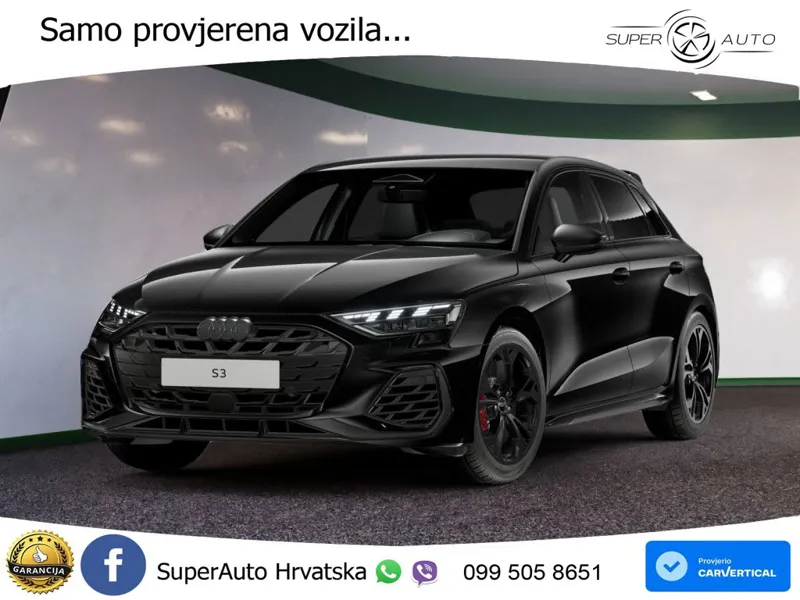 Audi S3 2.0 TFSI (333 KS) quattro S tronic LED+GR SJED+ACC