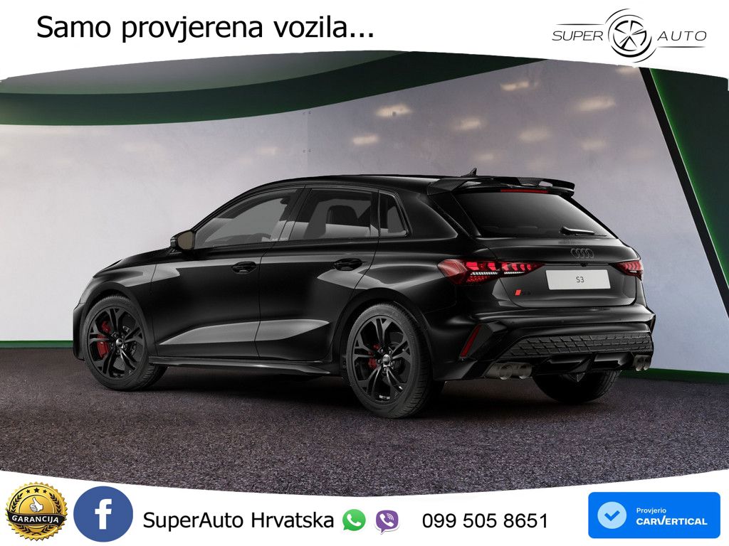 Audi S3 2.0 TFSI (333 KS) quattro S tronic LED+GR SJED+ACC