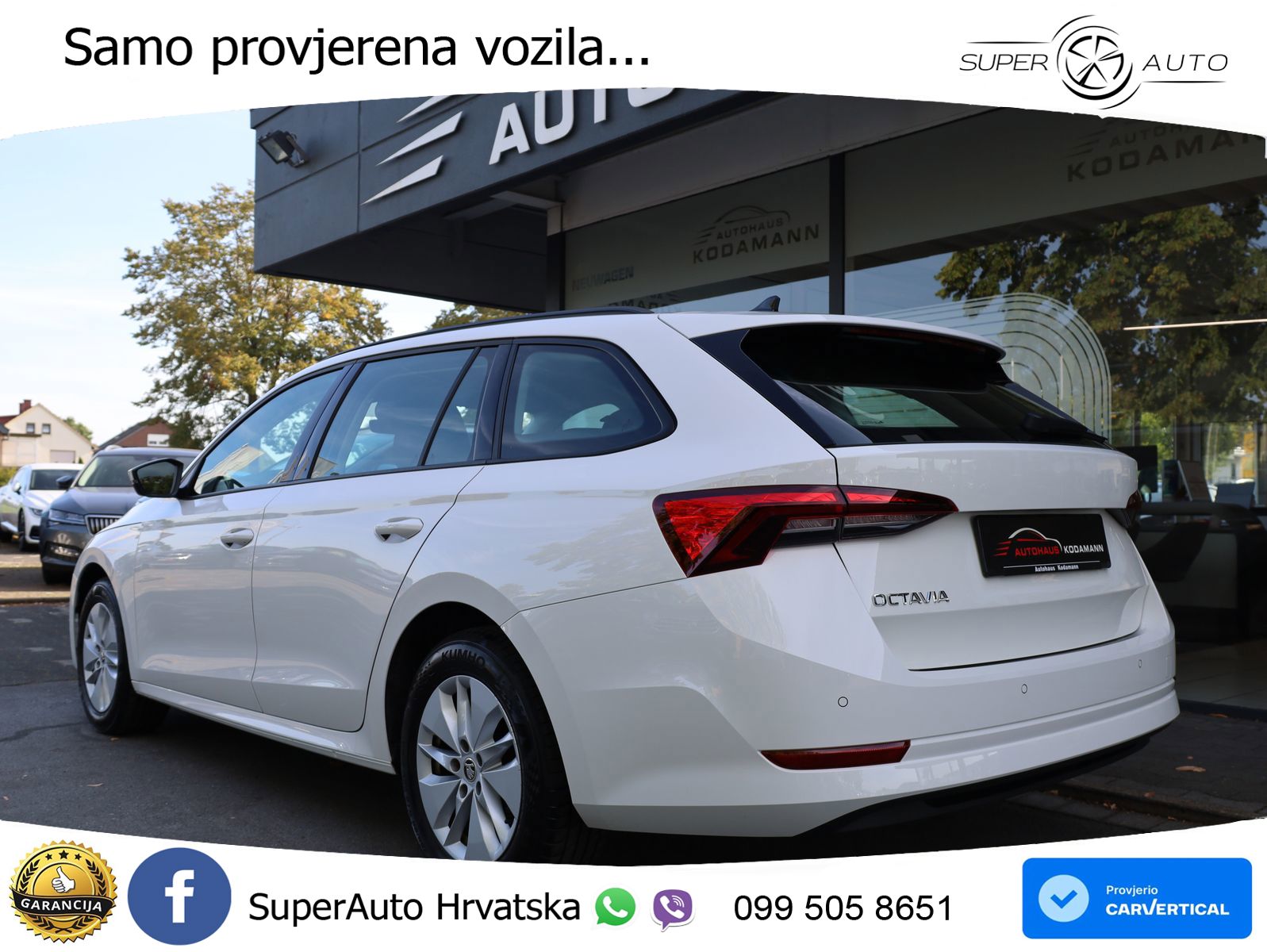 Škoda Octavia Combi 2.0 TDI (116 KS) LED+GR SJED+ACC