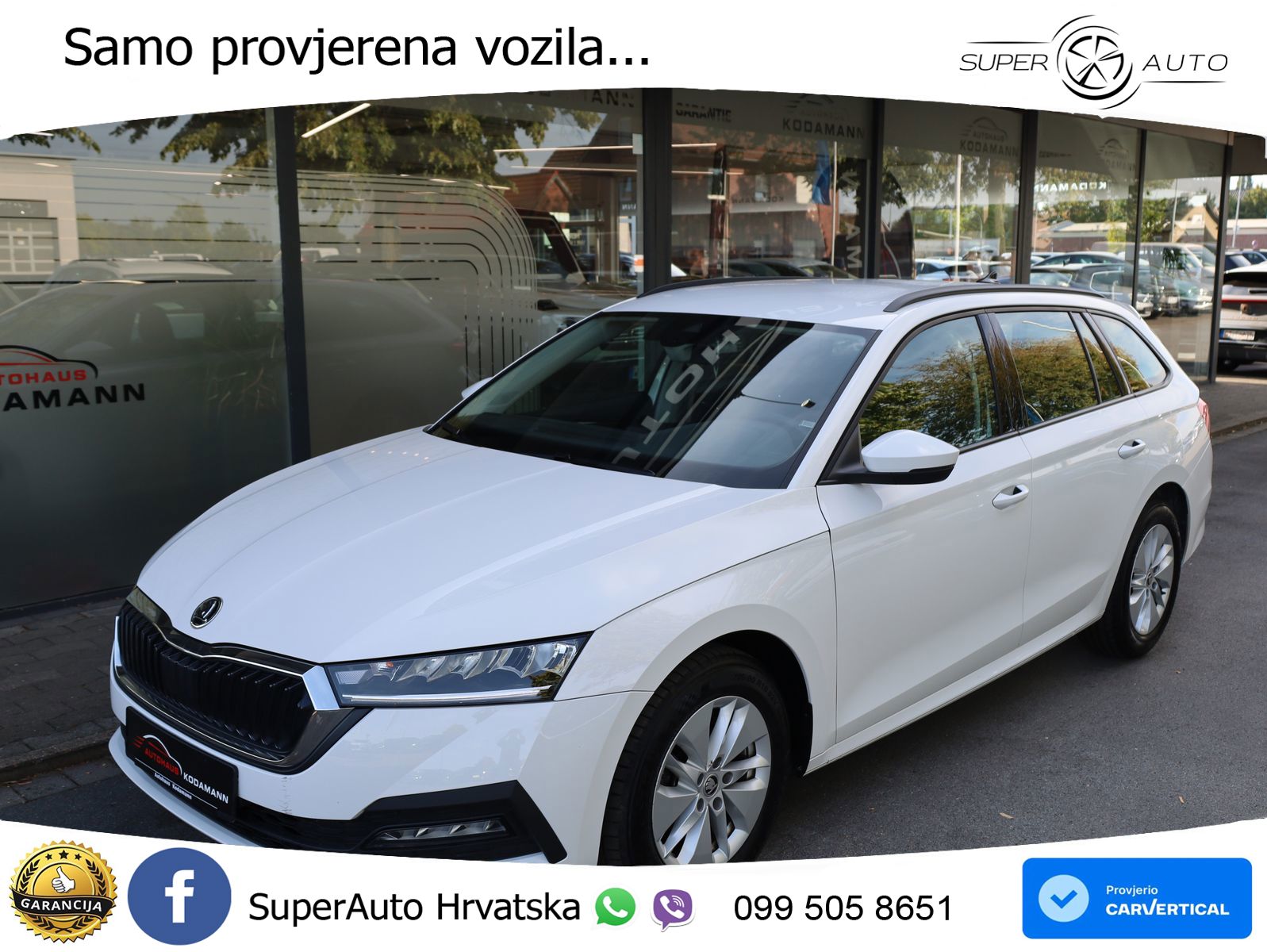 Škoda Octavia Combi 2.0 TDI (116 KS) LED+GR SJED+ACC
