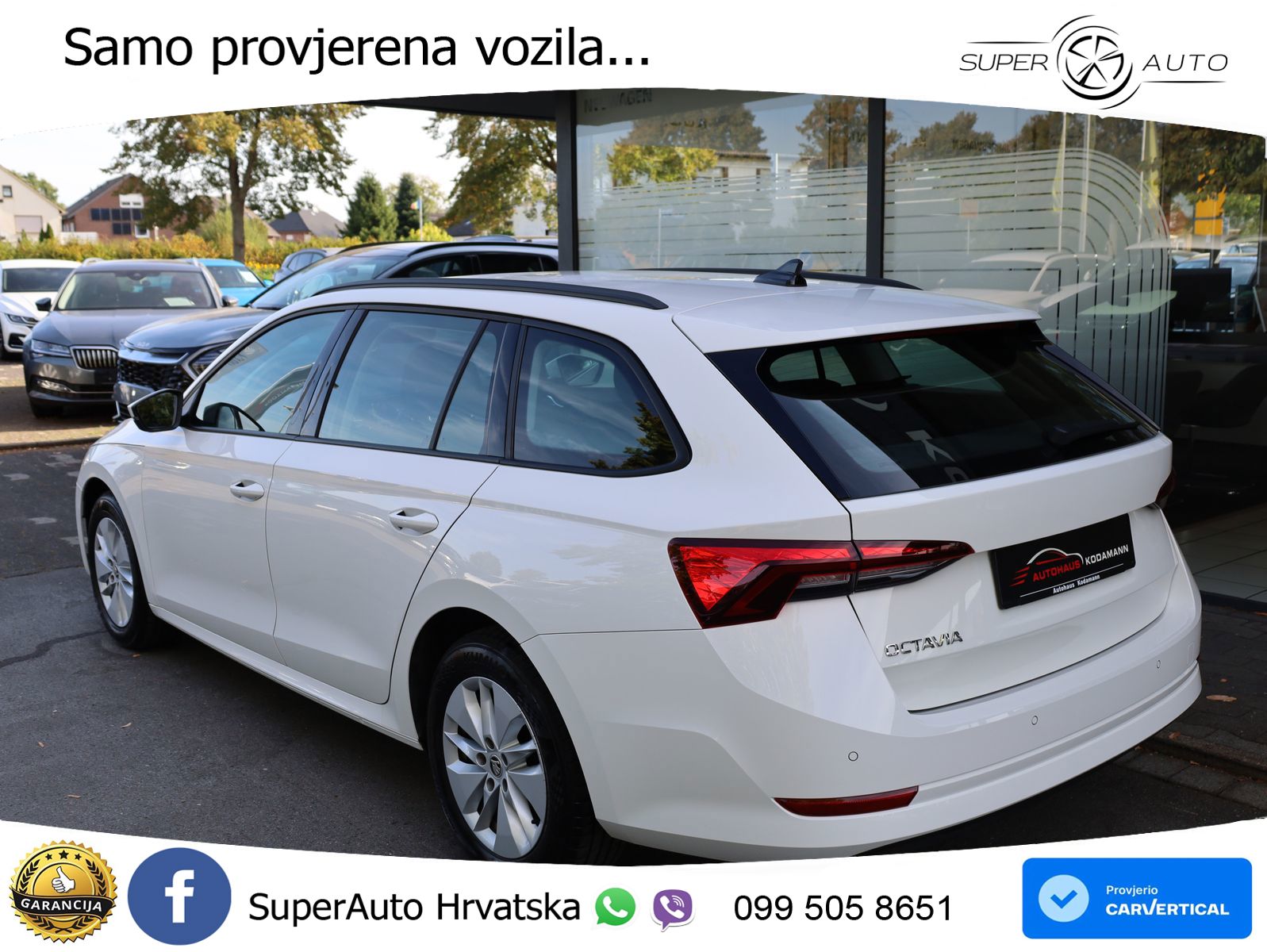 Škoda Octavia Combi 2.0 TDI (116 KS) LED+GR SJED+ACC