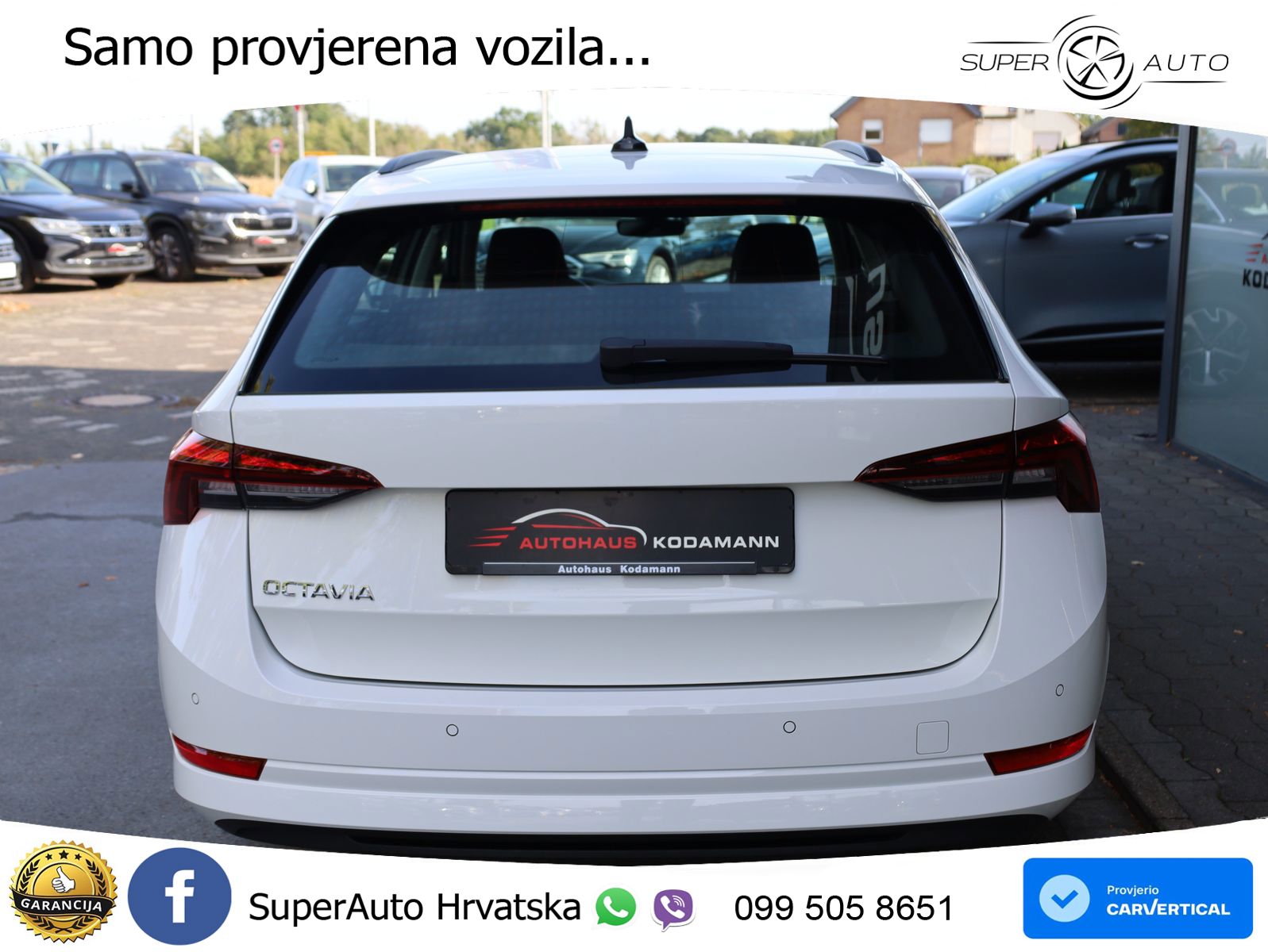 Škoda Octavia Combi 2.0 TDI (116 KS) LED+GR SJED+ACC