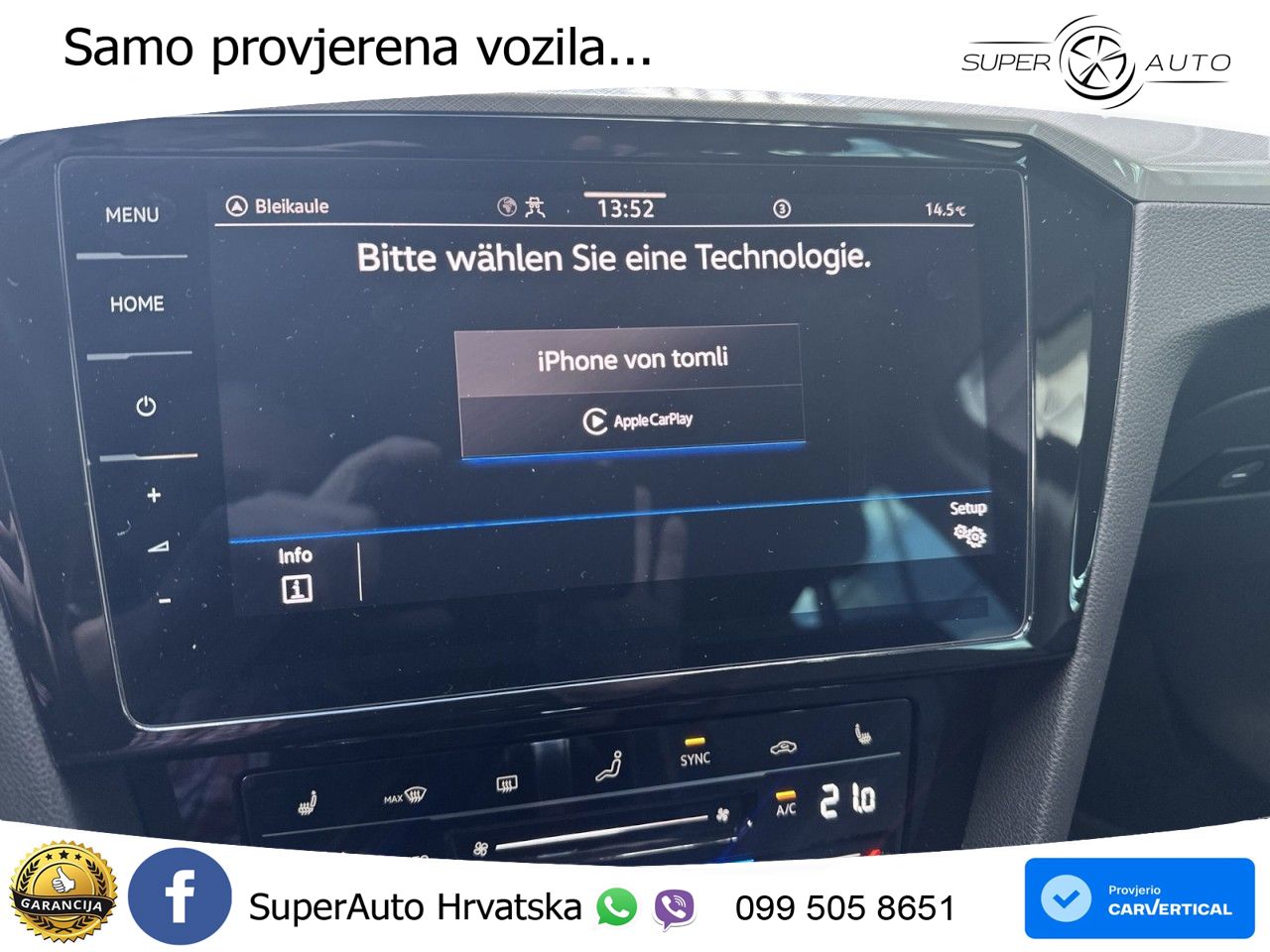 Volkswagen Passat Variant 2.0 TDI (150 KS) DSG Business LED+GR SJED+ACC