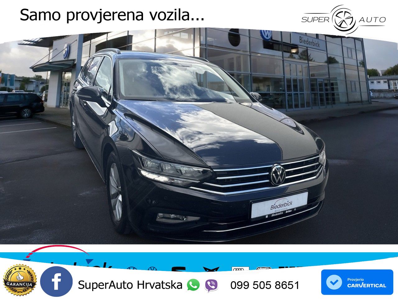 Volkswagen Passat Variant 2.0 TDI (150 KS) DSG Business LED+GR SJED+ACC