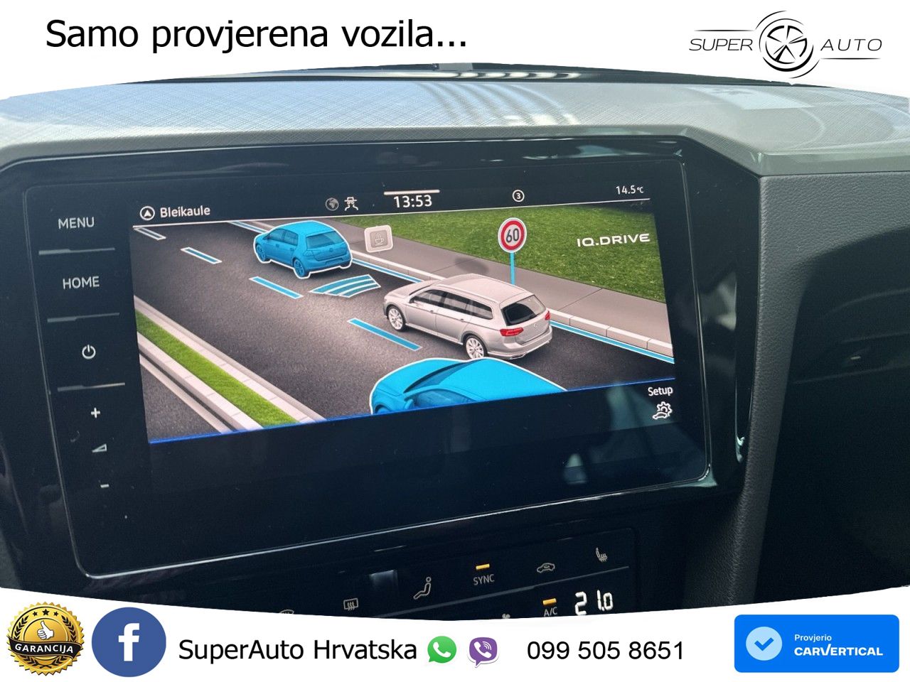 Volkswagen Passat Variant 2.0 TDI (150 KS) DSG Business LED+GR SJED+ACC