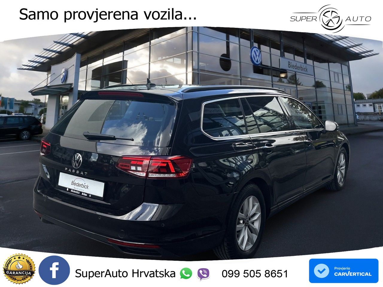 Volkswagen Passat Variant 2.0 TDI (150 KS) DSG Business LED+GR SJED+ACC