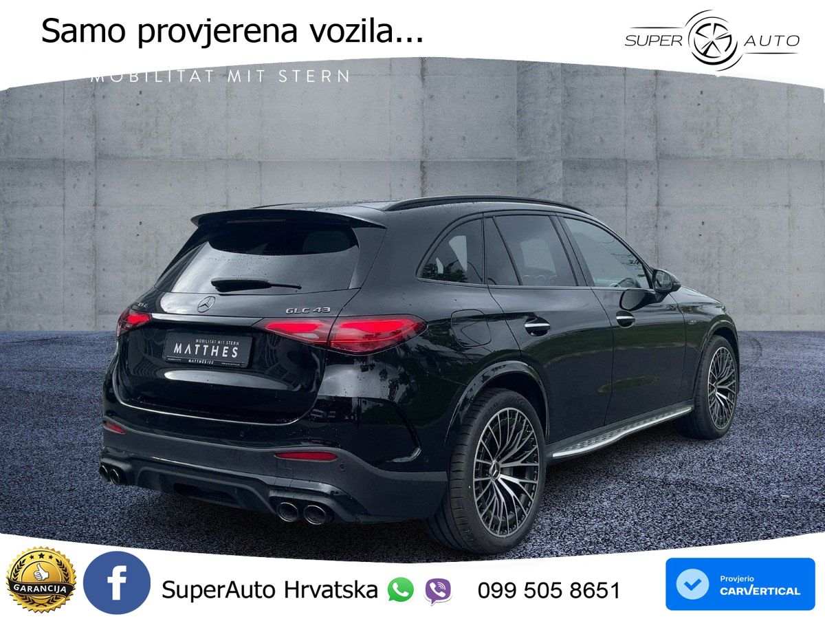 Mercedes AMG GLC 43 (421 KS) 4MATIC AMG SPEEDSHIFT MCT 9G LED+GR SJED+ACC